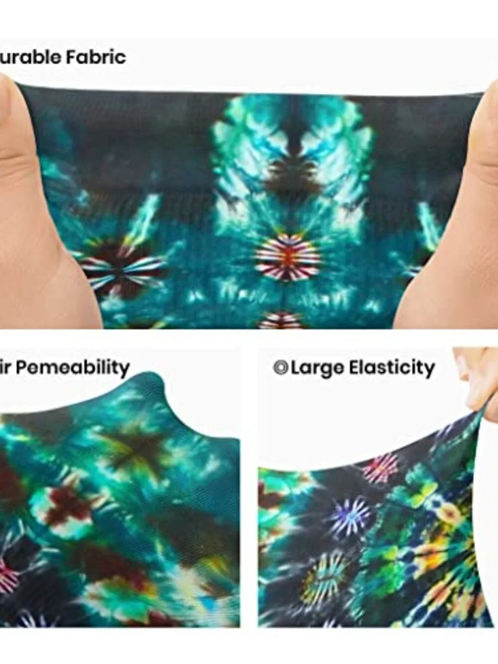 UV Arm Sleeves for Gardening Women Sun Protection Tie Dye Cooling